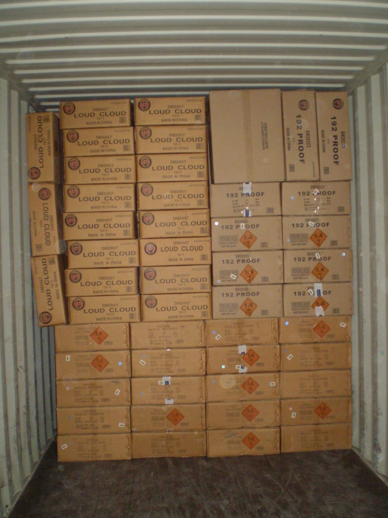 Fireworks Shipping
