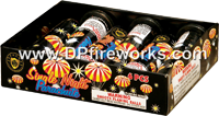 Fireworks - Parachutes Firework Store - A favoriate of both kids and adults alike. Great fun as daytime fireworks as well. - Single Night Parachute
