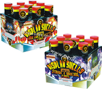 Fireworks - Maximum Load 500g Cakes - Our top selling fire works - Dominator 3 Tube Cake - Super Finale