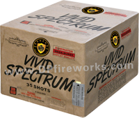 Fireworks - Maximum Load 500g Cakes - Our top selling fire works - Vivid Spectrum - 500g Cake