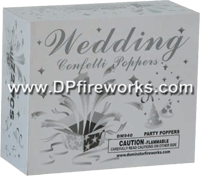 Fireworks - Party Poppers - Wedding Confetti Poppers